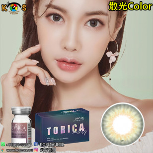 【散光】Lensme Torica Big Syndrome Green 토리카 빅신드롬 그린 (난시 교정용) 每月抛棄散光彩妝隱形眼鏡